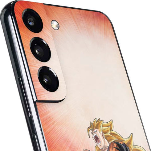 Dragon Ball Super Goku Evolution Galaxy S22 Skin